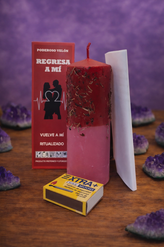 Velón Preparado Regresa a Mí – Amor, Reconciliación y Retorno de Pareja