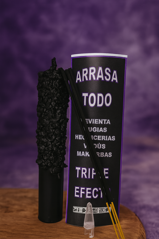 Ritual Arrasa Todo Triple Efecto – Contra Magia, Hechizos y Energías Negativas